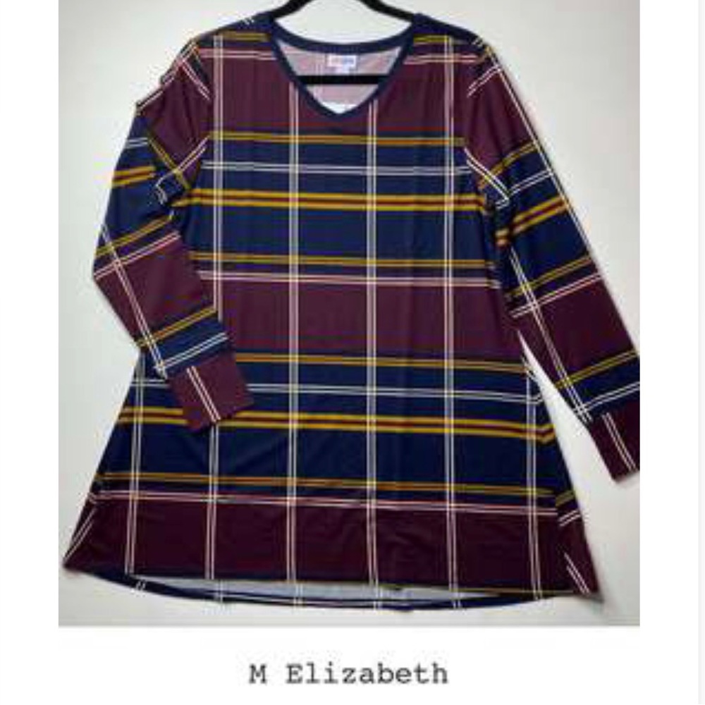 NWT Lularoe Elizabeth long sleeve
